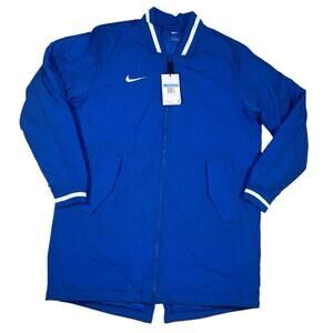 Nike‎ Dugout Full Zip Jacket Team Royal Blue White DC8335-493 Men's Size M